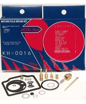 Contenu et emballage du kit carburateur KH-0016 pour Honda 305cc CL77