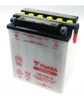 Batterie Yuasa YB12A-B pour Honda chez Motokristen