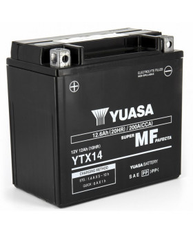 Batterie Yuasa YTX14 chez MotoKristen